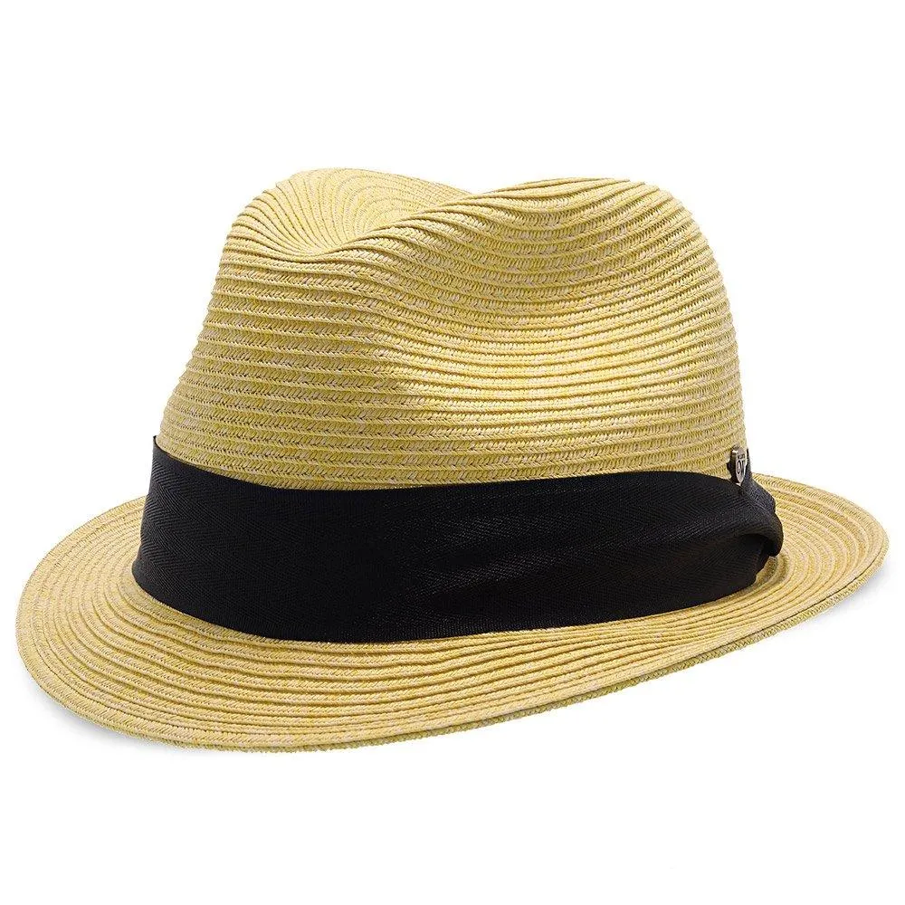 Peninsula - Walrus Hats Straw Fedora Hat w/ Band