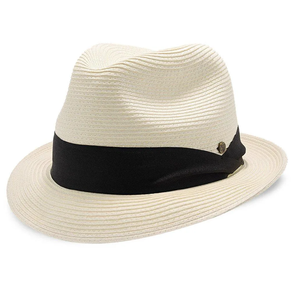 Peninsula - Walrus Hats Straw Fedora Hat w/ Band