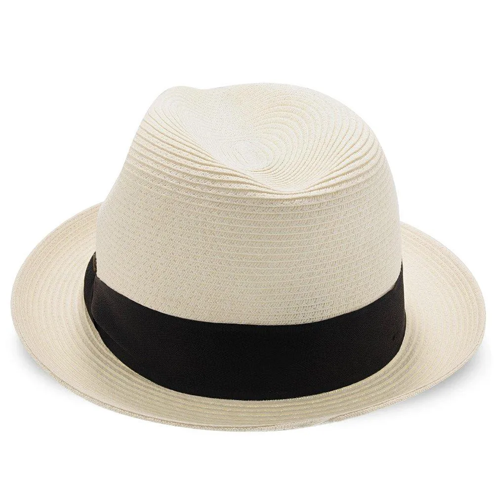 Peninsula - Walrus Hats Straw Fedora Hat w/ Band