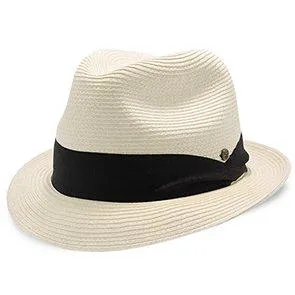 Peninsula - Walrus Hats Straw Fedora Hat w/ Band