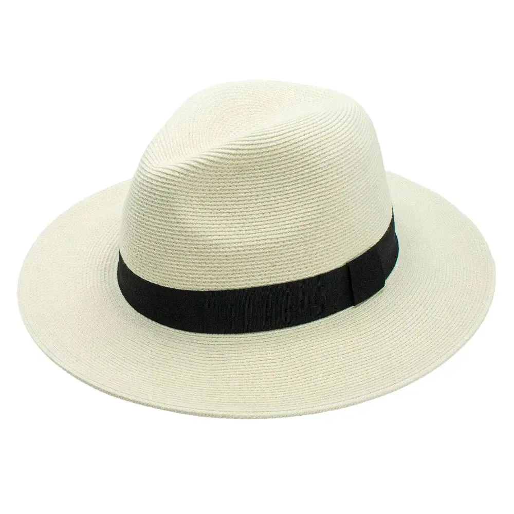 Peter Grimm Hermiz - Straw Fedora Hat