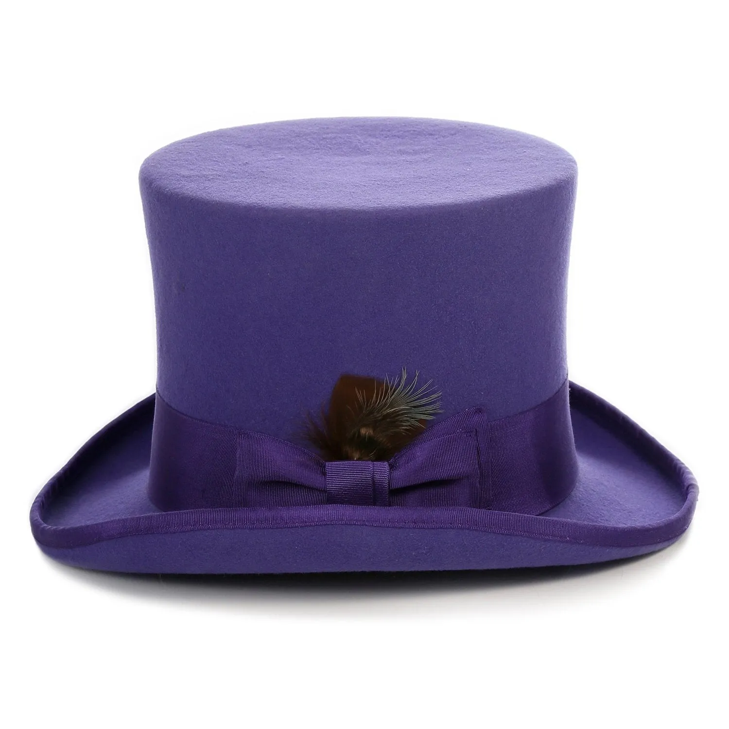 Premium Wool Ultra Violet Top Hat