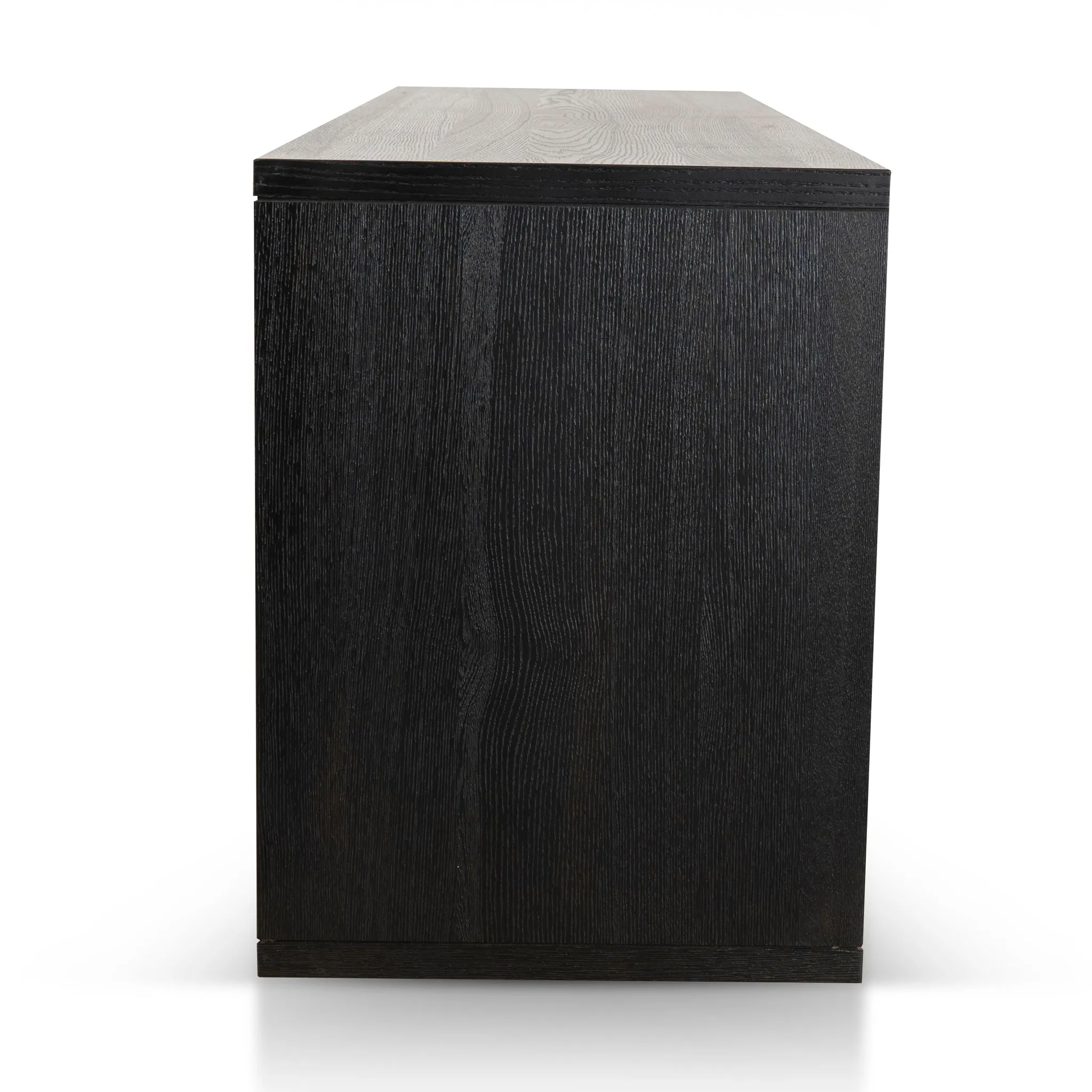 Roshan 2m Buffet Unit - Textured Espresso Black