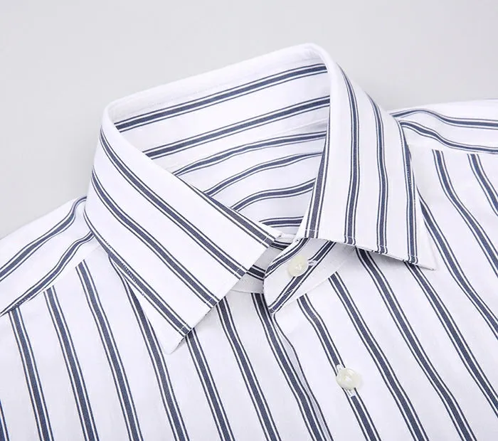 Saville Stripe Cotton Shirt