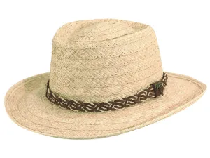 Scala Organic Raffia Gambler Hat