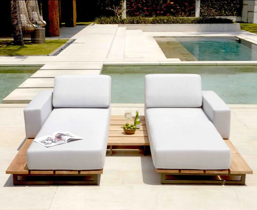 Skyline Design Ona Modular Low Seating Outdoor chaise lounge Set