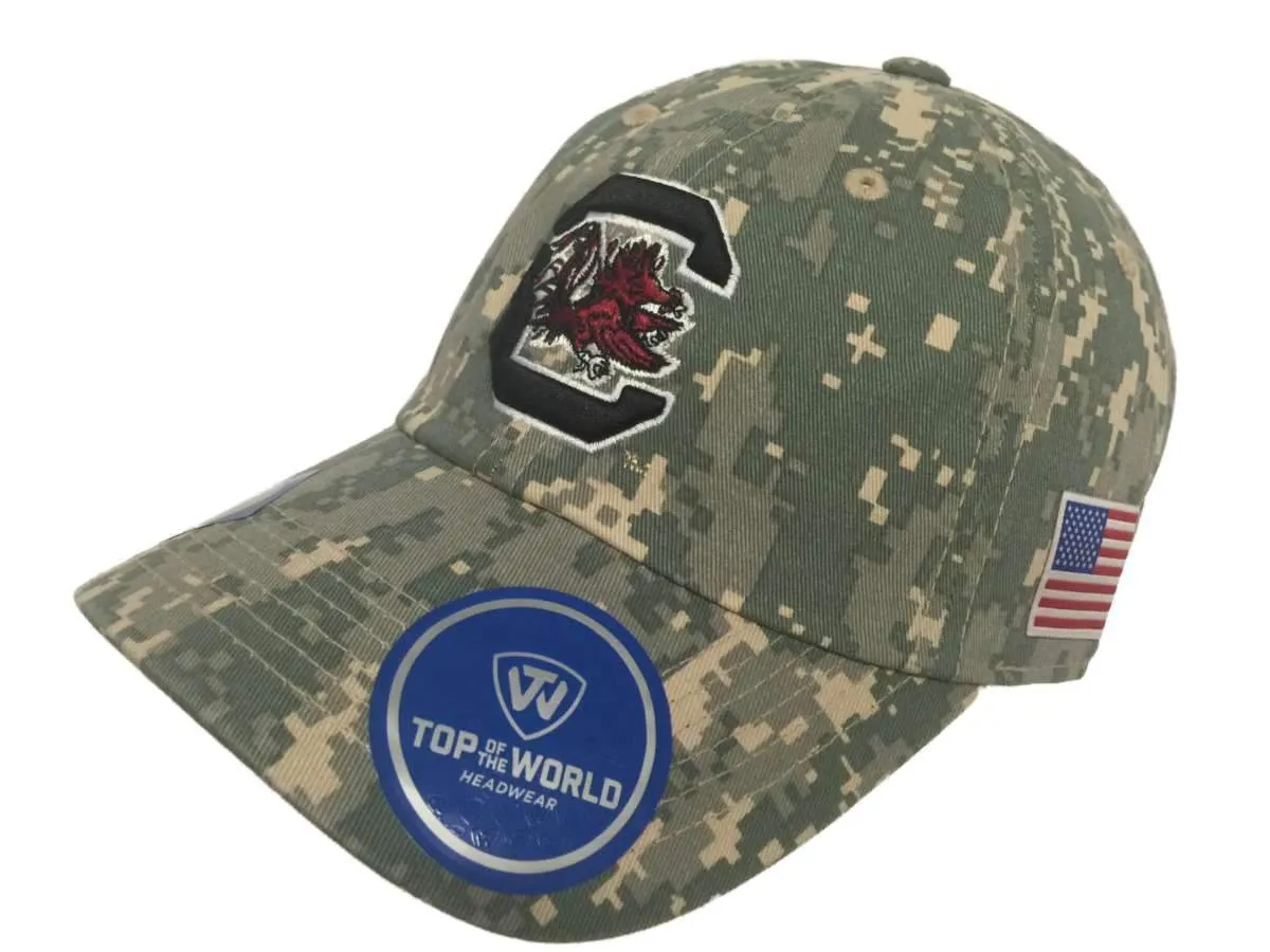 South Carolina Gamecocks TOW Digital Camouflage Flagship Adjustable Hat Cap