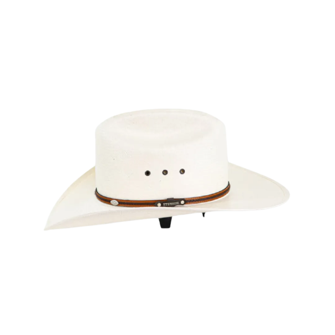 Stetson Men's Alamo 8x Straw Cowboy Natural Hat