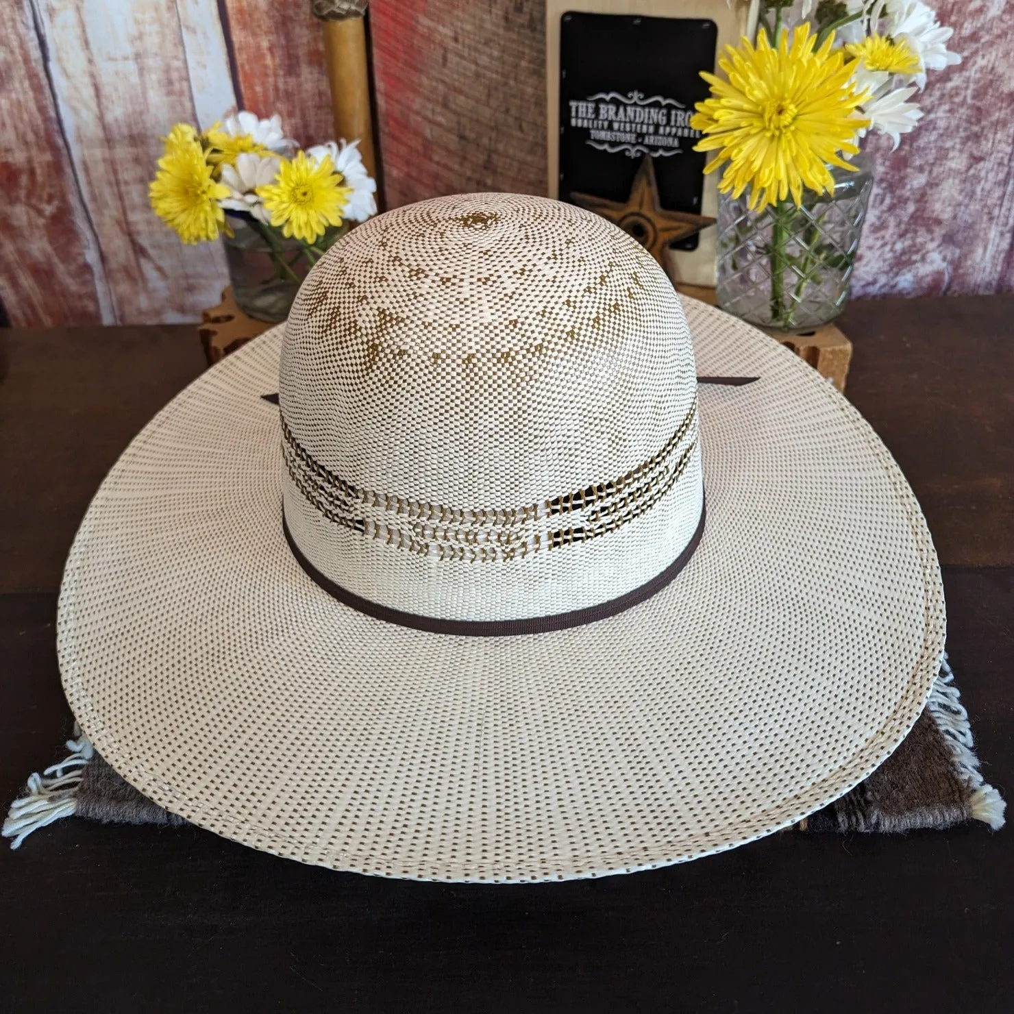 Straw Hat the "Bangora Open Crown" by Twister  T71623