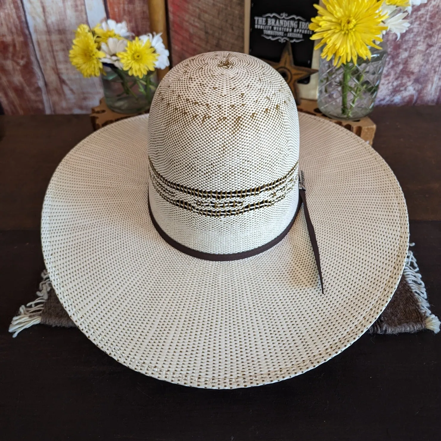 Straw Hat the "Bangora Open Crown" by Twister  T71623