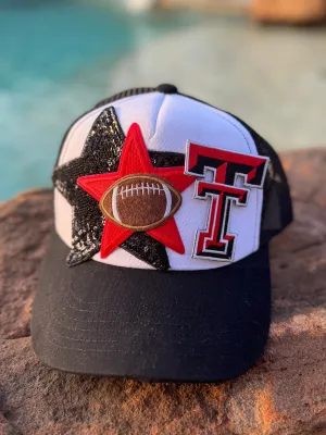 Texas Tech Football Trucker Cap