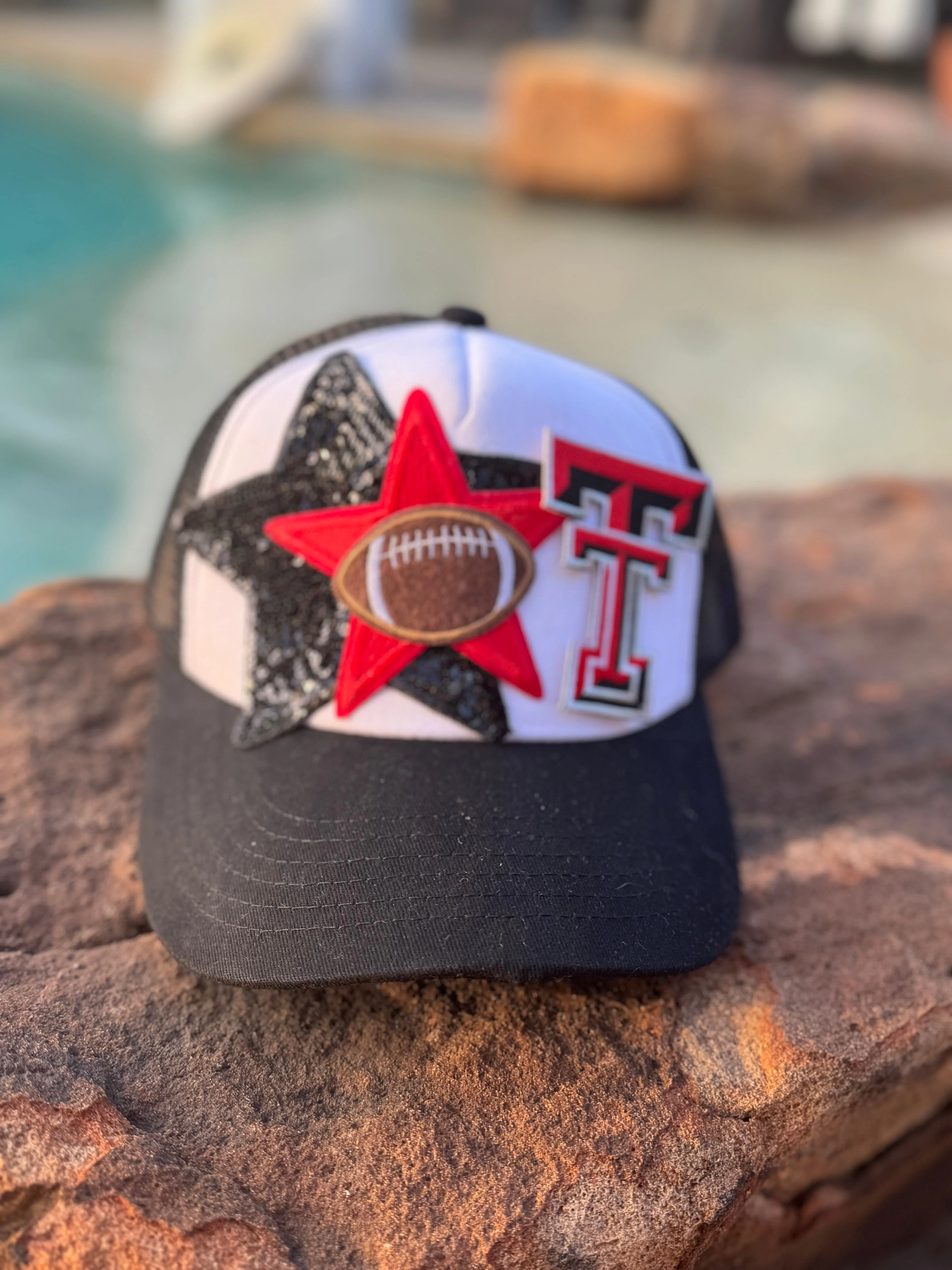 Texas Tech Football Trucker Cap