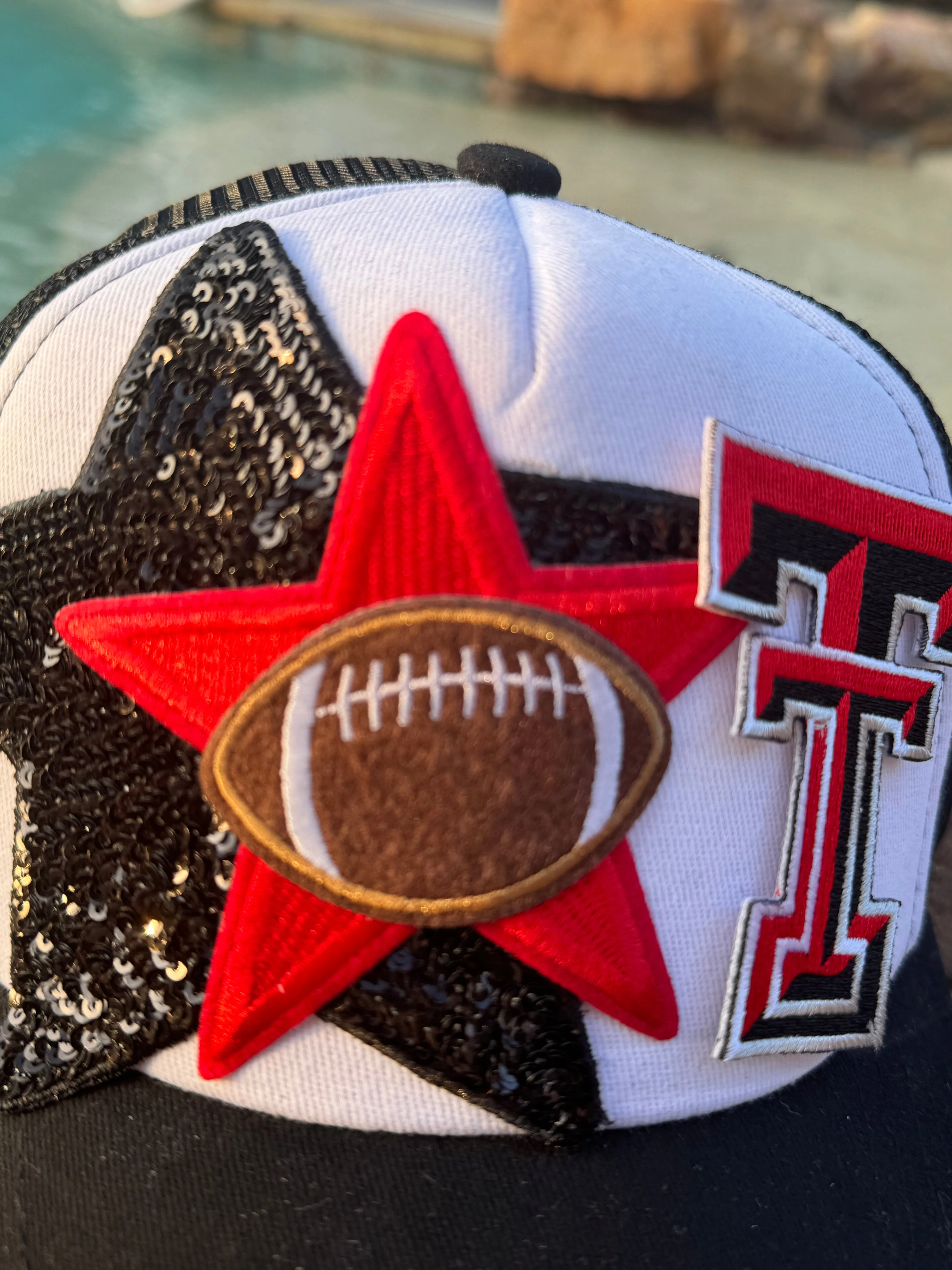 Texas Tech Football Trucker Cap