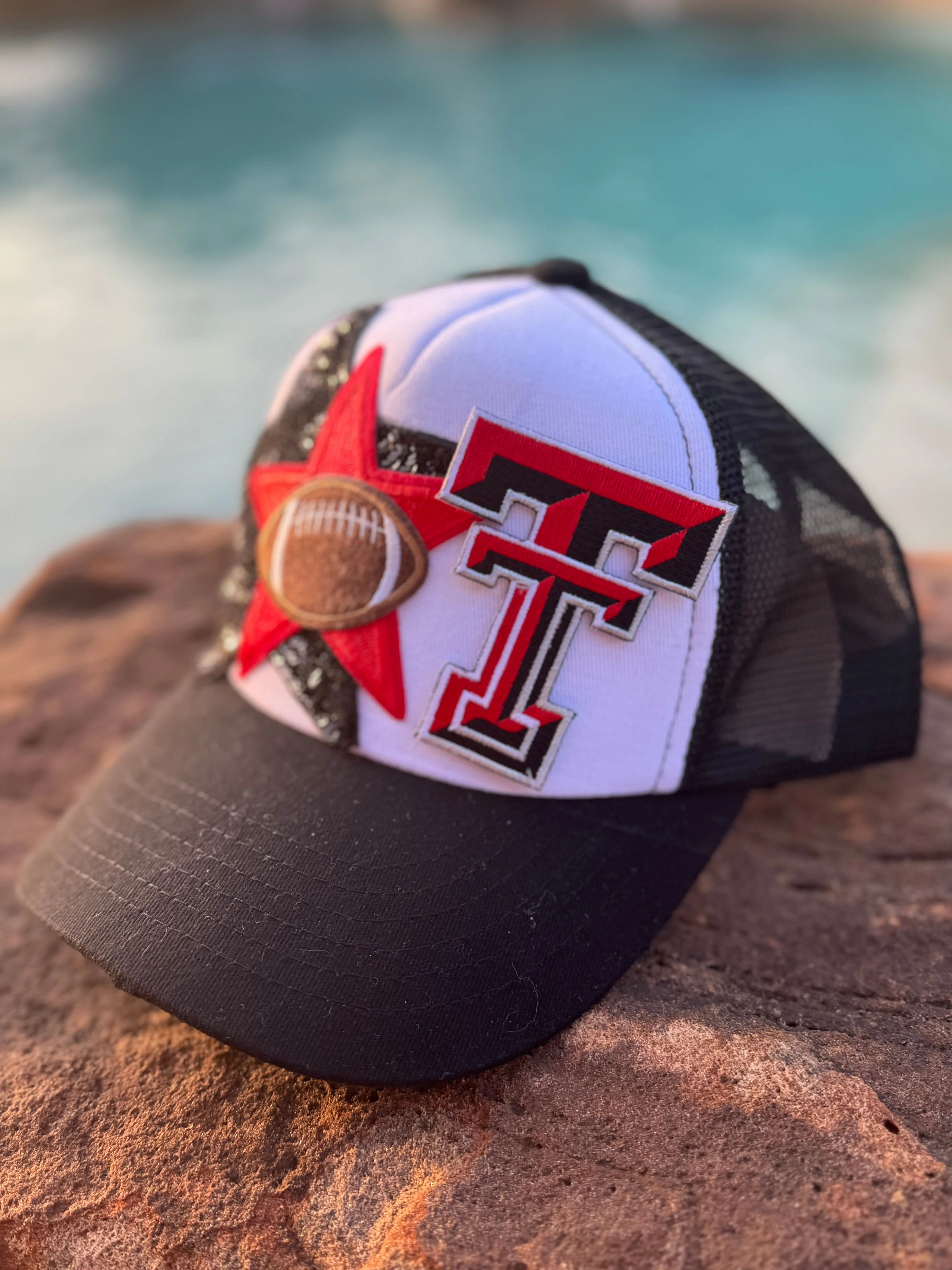 Texas Tech Football Trucker Cap