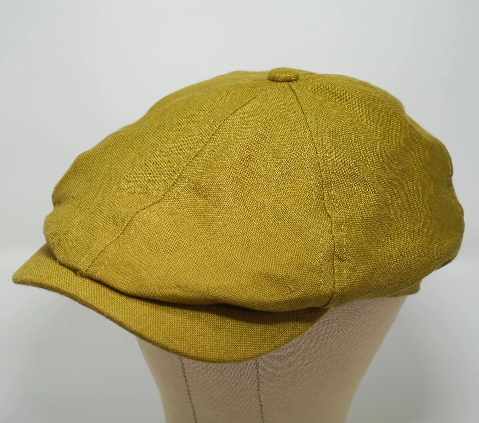 The Rowan - Loose Fit Linen Cap