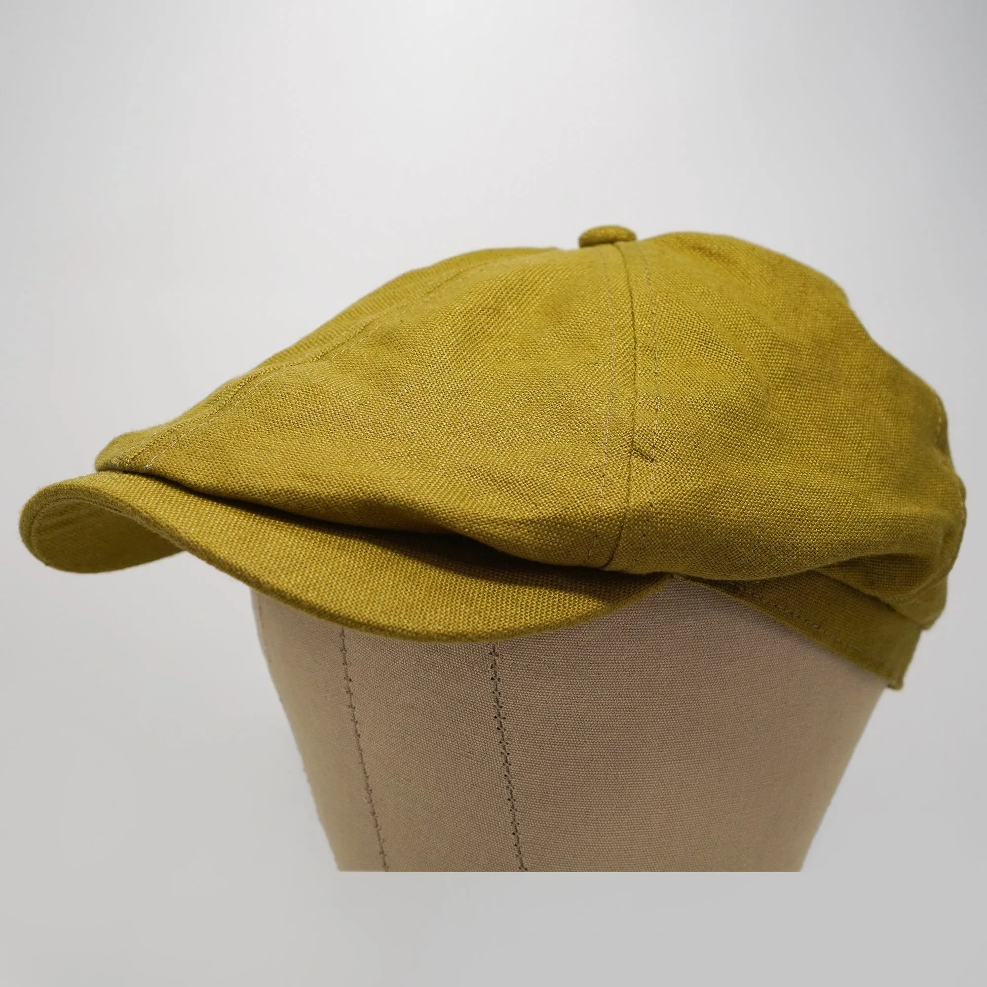 The Rowan - Loose Fit Linen Cap