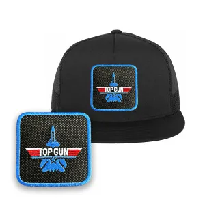 Top Gun Cap Embroidered Baseball Hat by Forge Bros