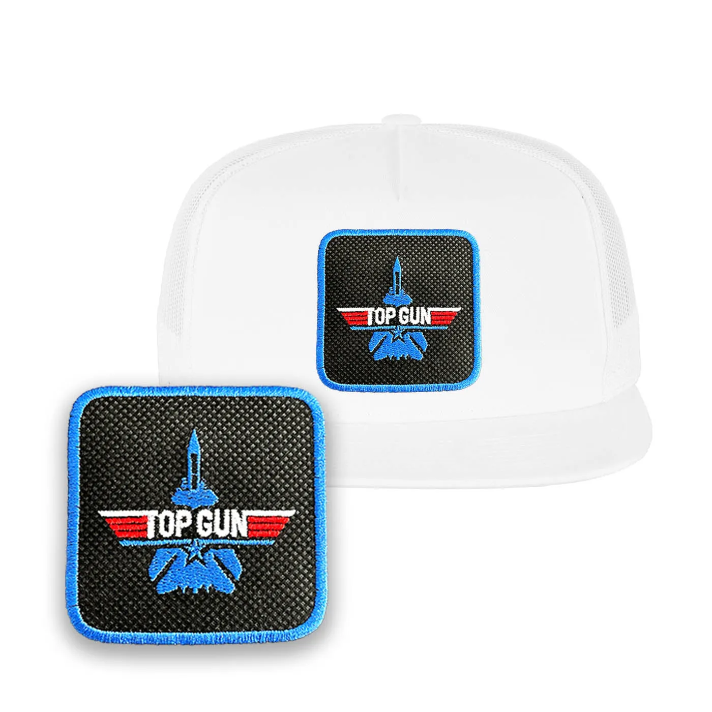 Top Gun Cap Embroidered Baseball Hat by Forge Bros