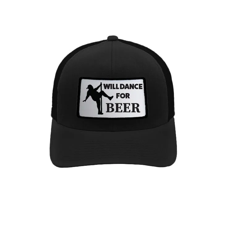 Will Dance For Beer | Men's Structured Trucker Hat